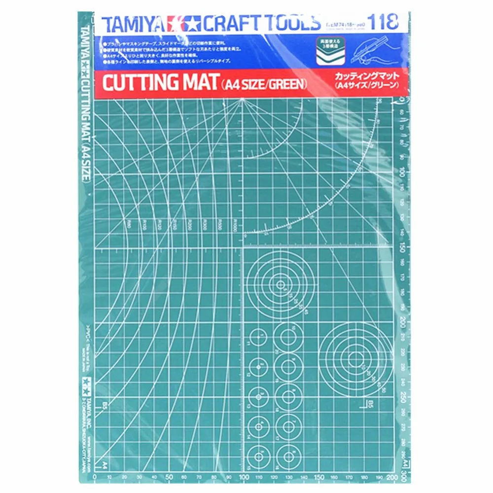 74149 Tamiya Cutting Mat A4 Size/Blue